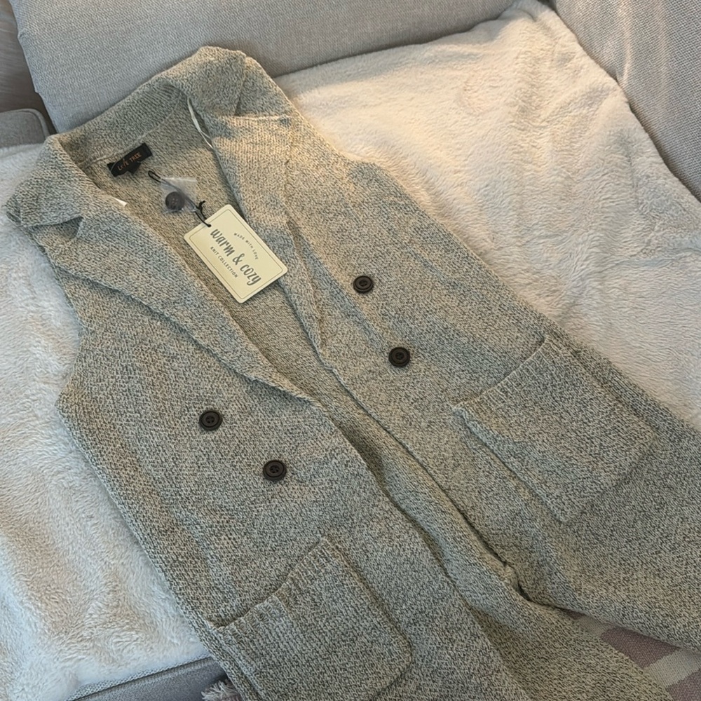Women’s fall sleeveless long sweater vest